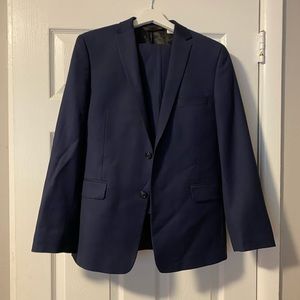 Boys Michael Kors dark blue suit size 18R.